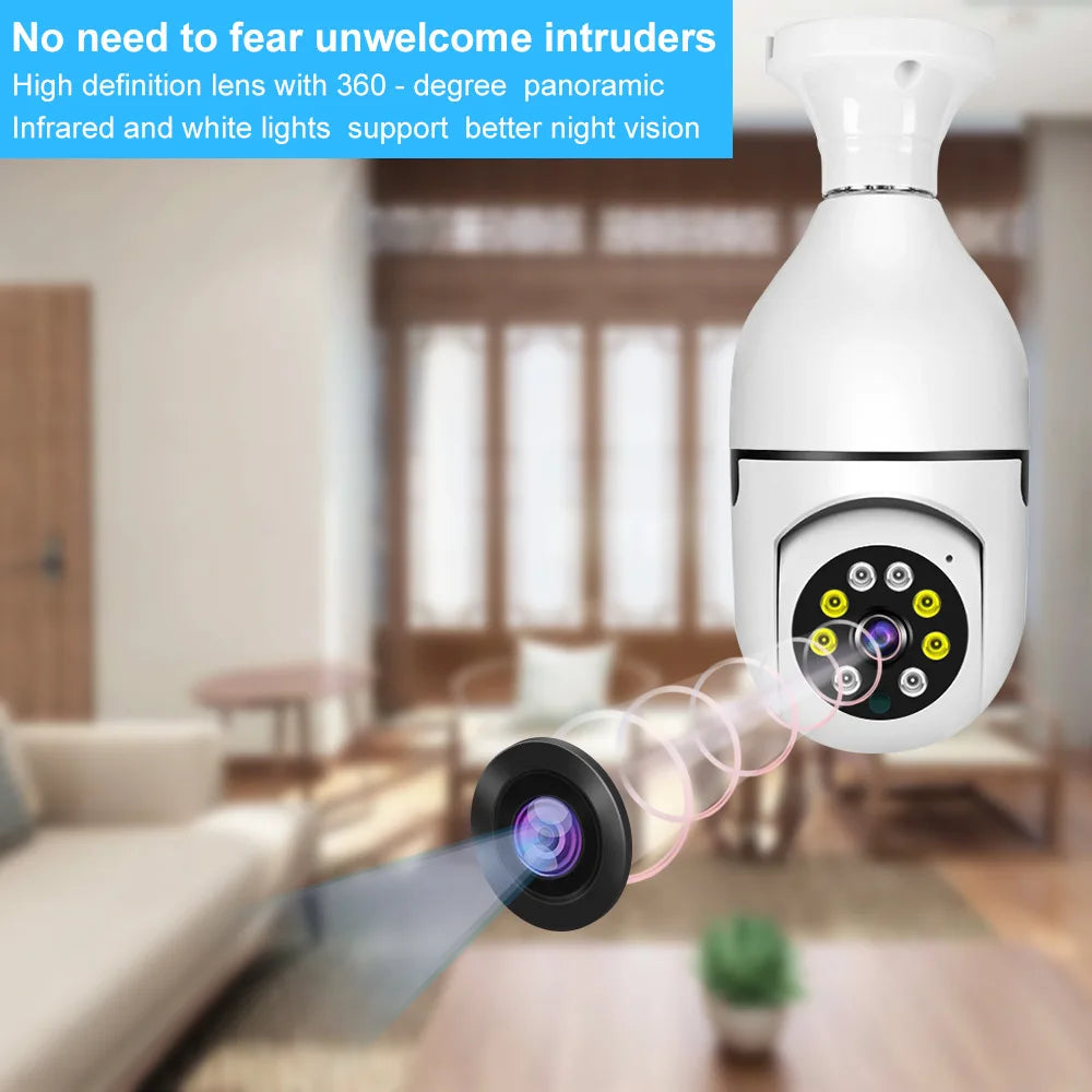 360 Wifi Bulb Camera