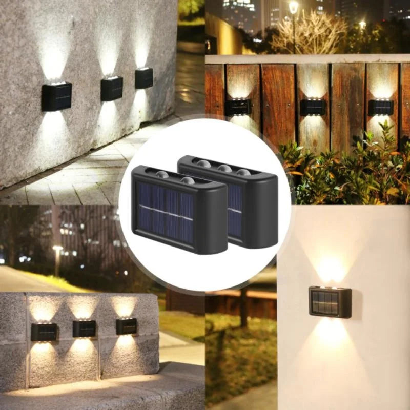 LED Solar Wall Lamp Outdoor