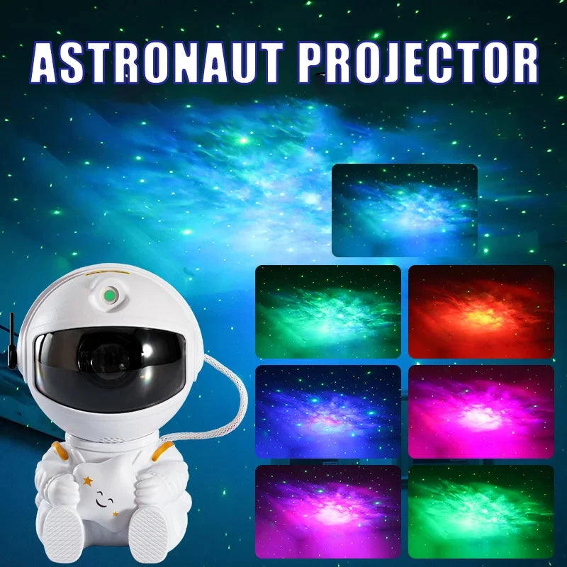 Astronaut Galaxy Starry Sky Projector Night Light