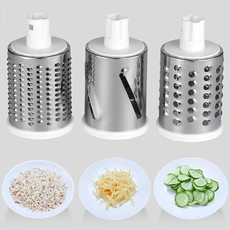 3 in 1 Vegetable Cutter Slicer Round, Grater Slicer