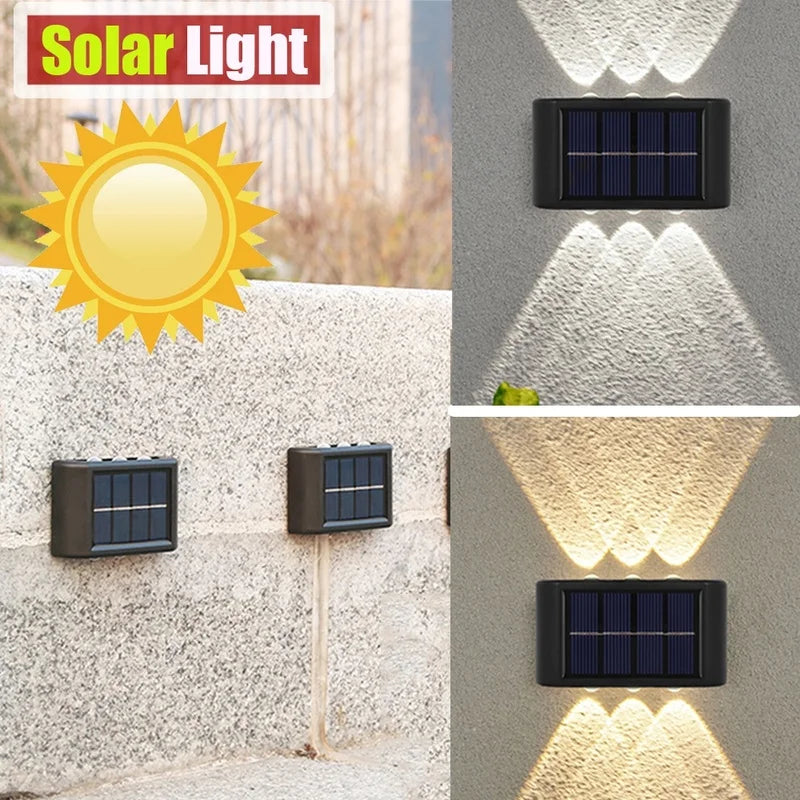 LED Solar Wall Lamp Outdoor