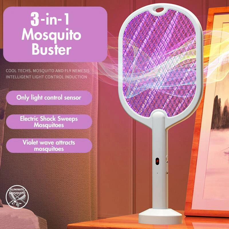 3 In 1 Electric Mosquito Swatter