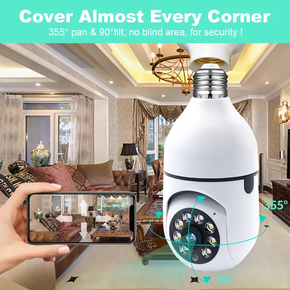 360 Wifi Bulb Camera