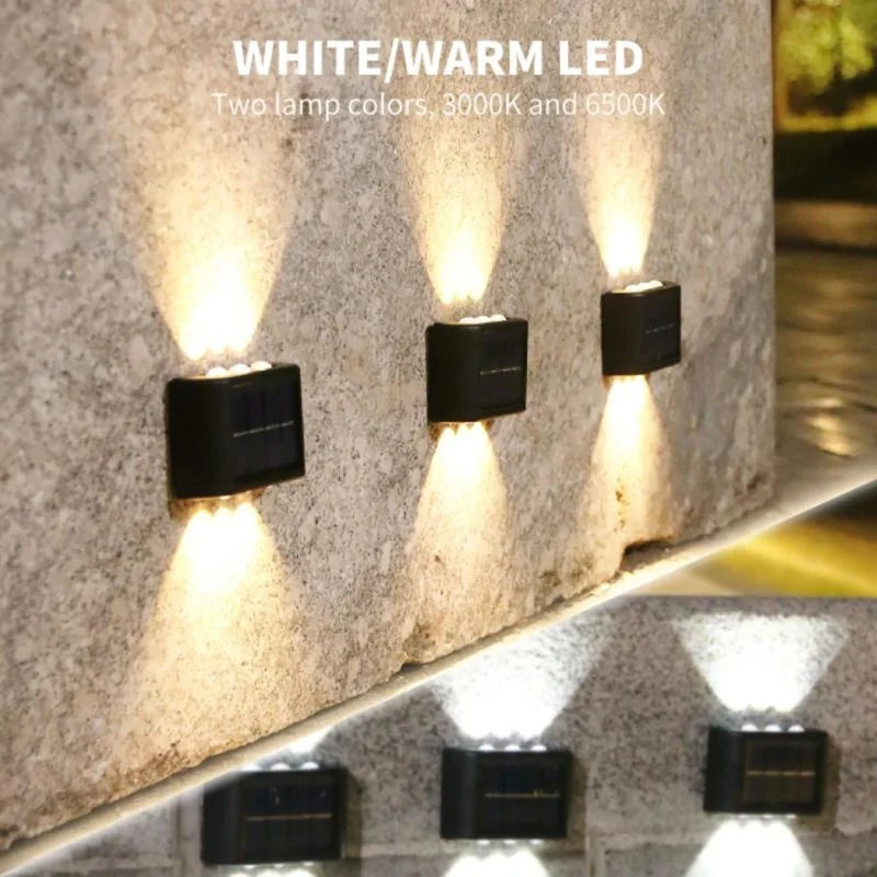 LED Solar Wall Lamp Outdoor