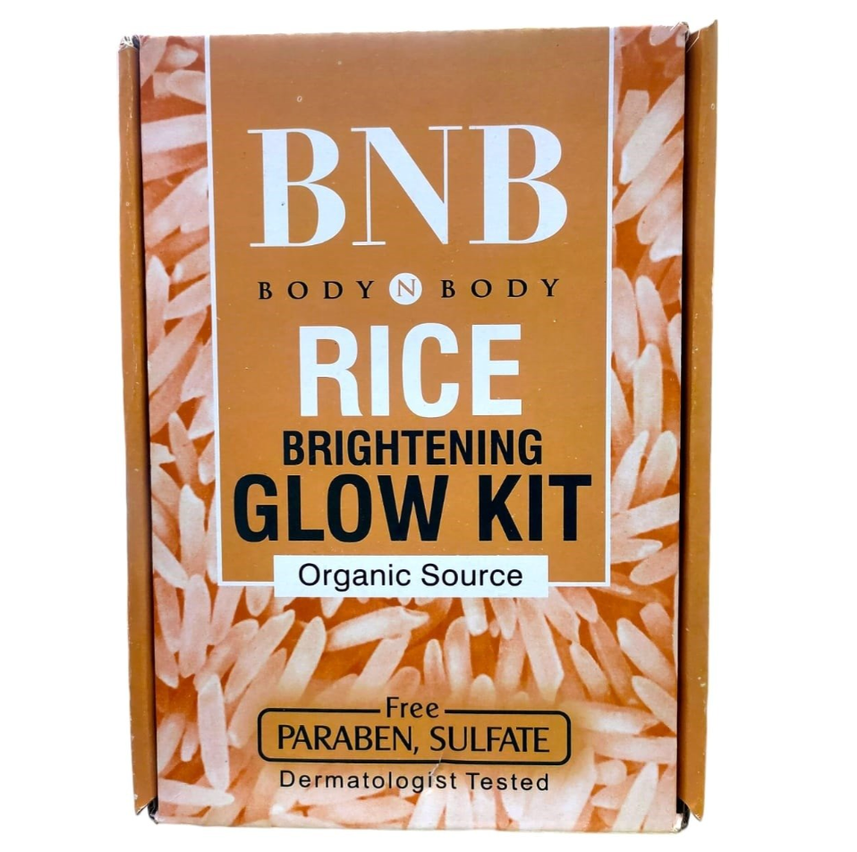 BNB Rice Extract Bright & Glow Kit