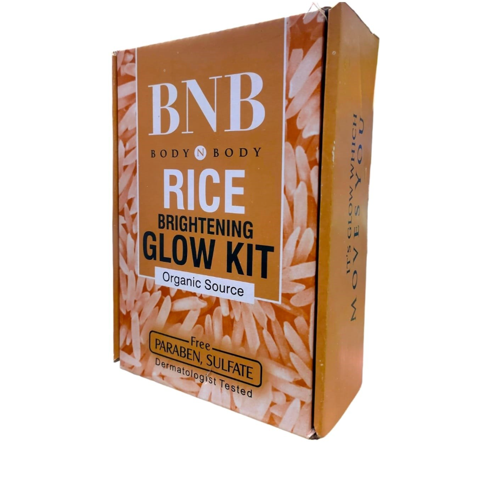 BNB Rice Extract Bright & Glow Kit