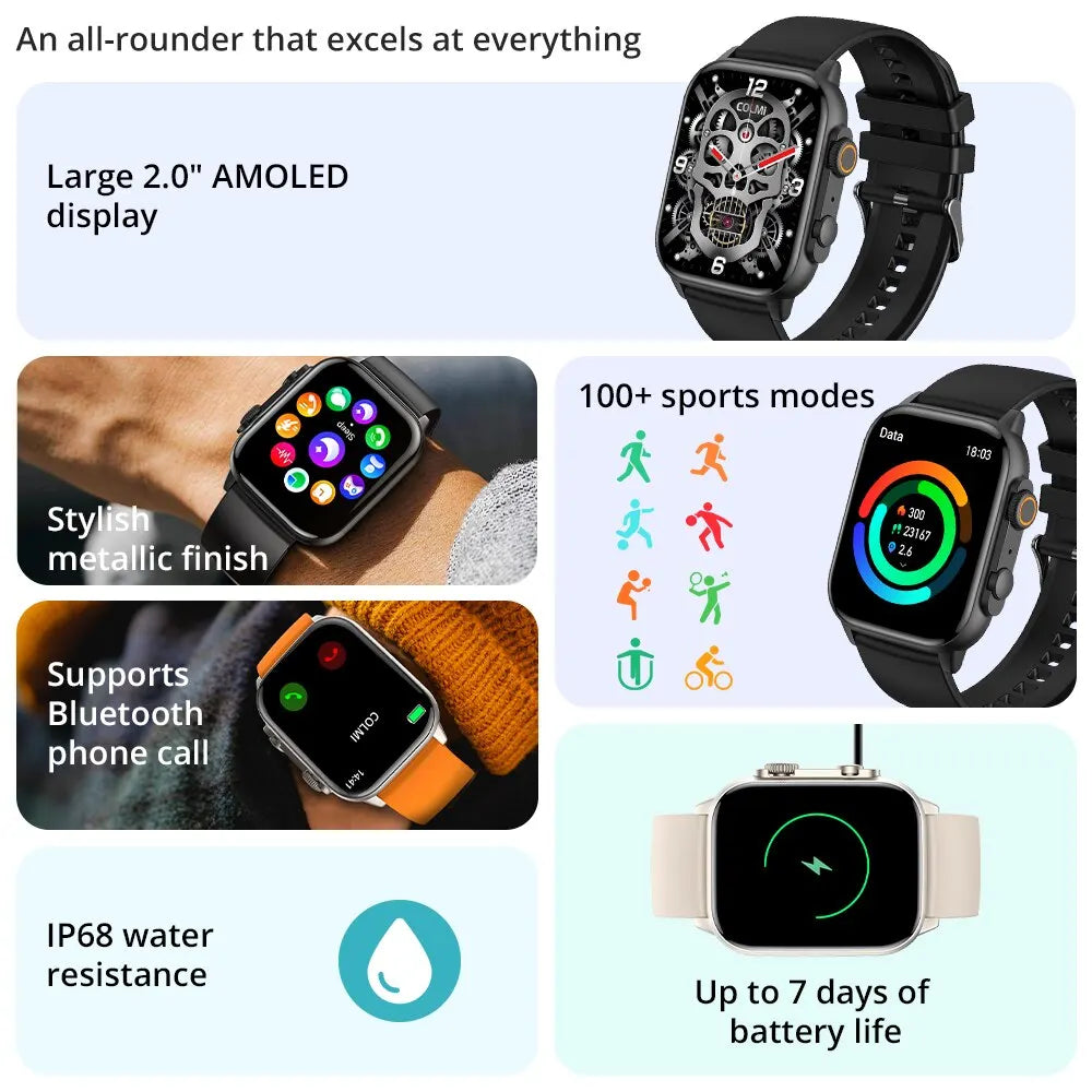 AMOLED Smartwatch Ultra Series 8