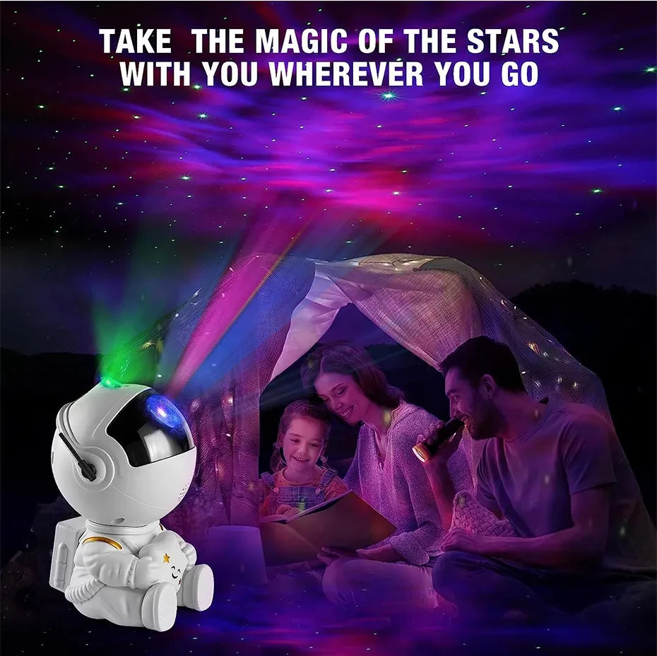 Astronaut Galaxy Starry Sky Projector Night Light