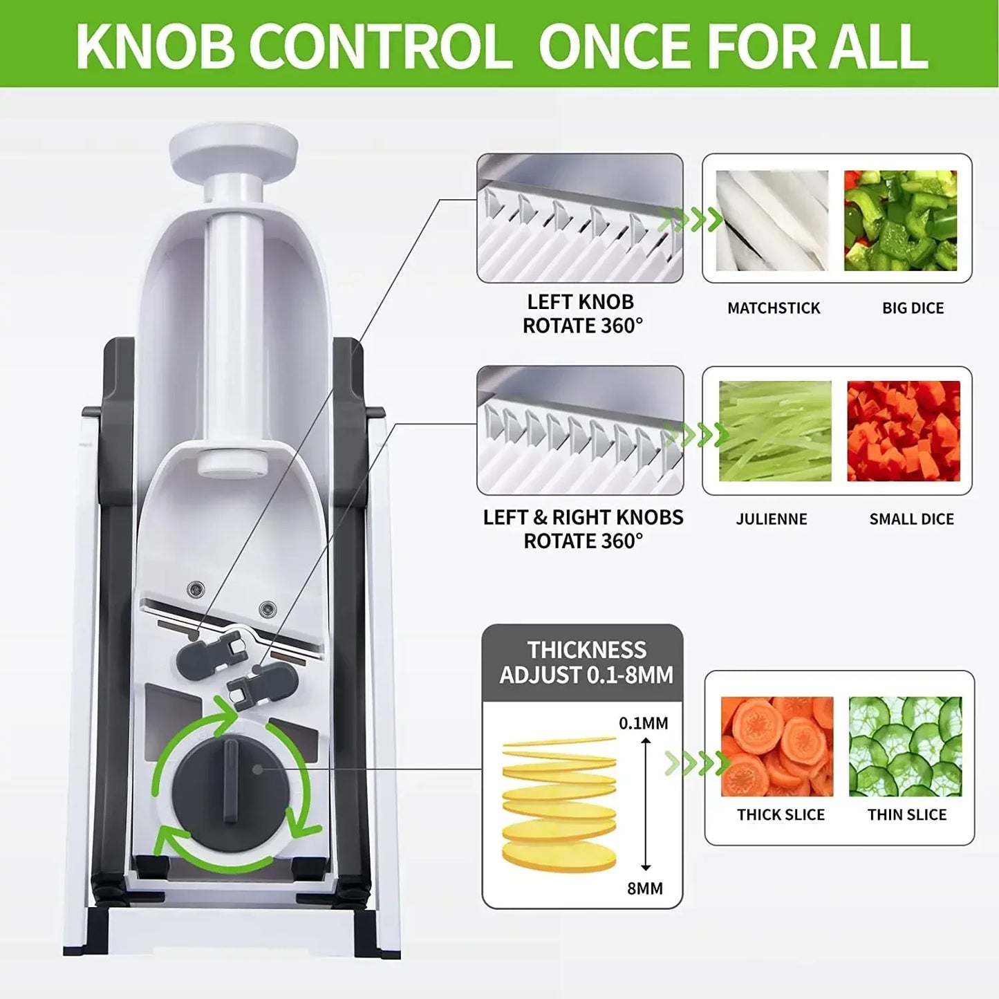 Multi Vegetable Chopper Slicer